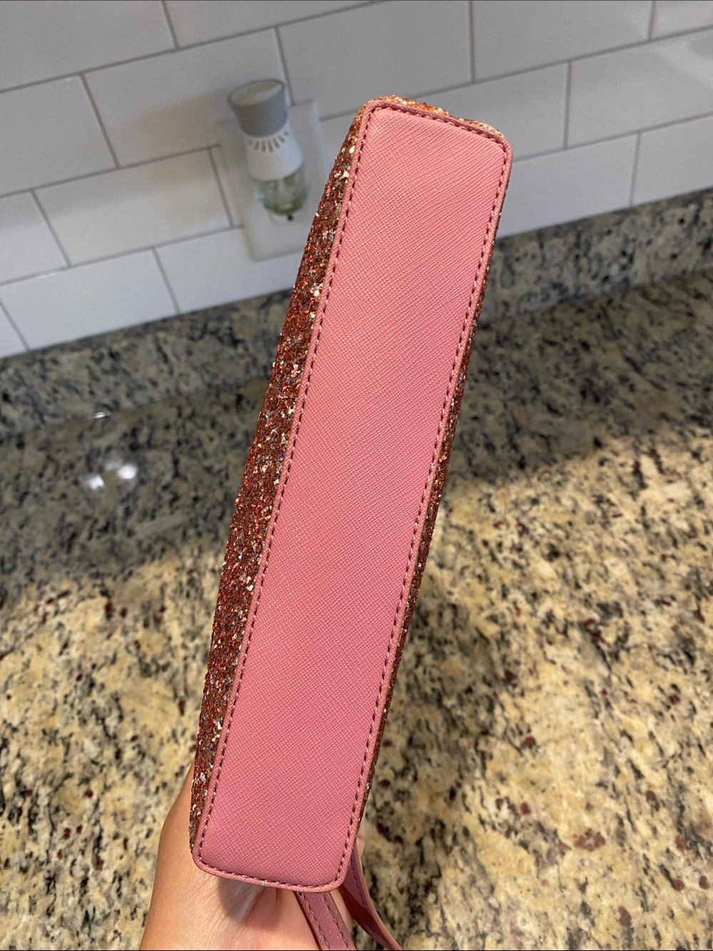 Kate Spade Pink Glitter Crossbody Bag - Picture 9 of 9